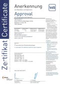 122-002 VdS Zertifikat 1